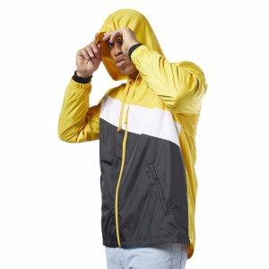 Reebok Classic Vector Windjacke Herren - HellGrün Gelb - DE 712-BON